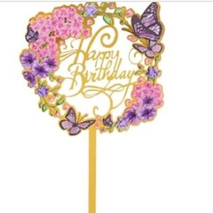 1 pc Cake Topper, Birthday Toppers, Party